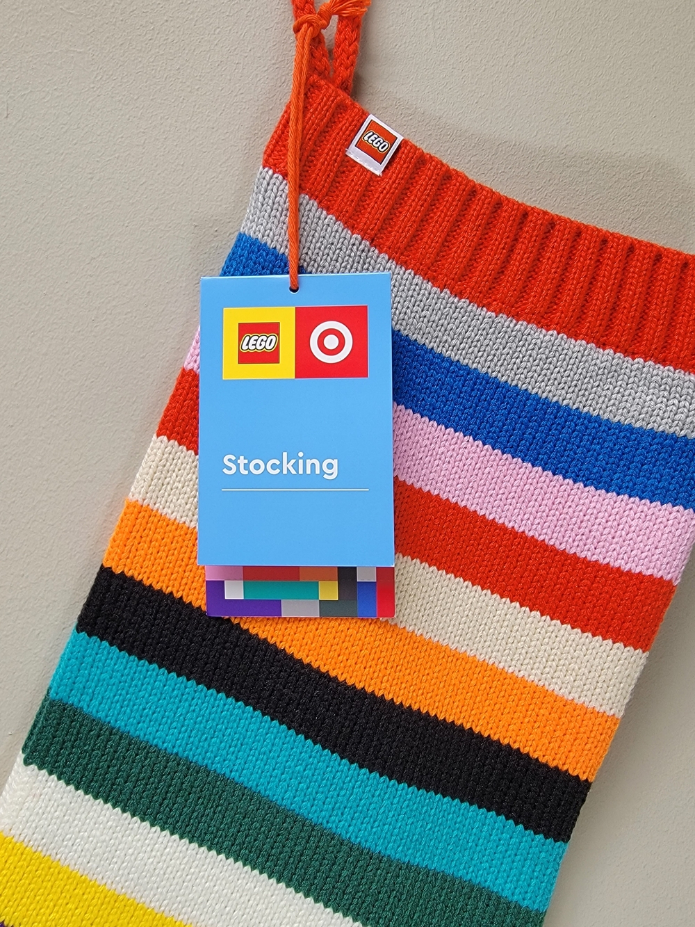 LEGO Colorful Striped Holiday Stocking - Multi-Color Bundle - Picture 4 of 14